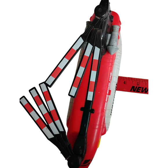 🚁Matchbox Power Launcher Helicopter Fire Rescue Team 11" Chinook Emergency Toy - Picture 10 of 14